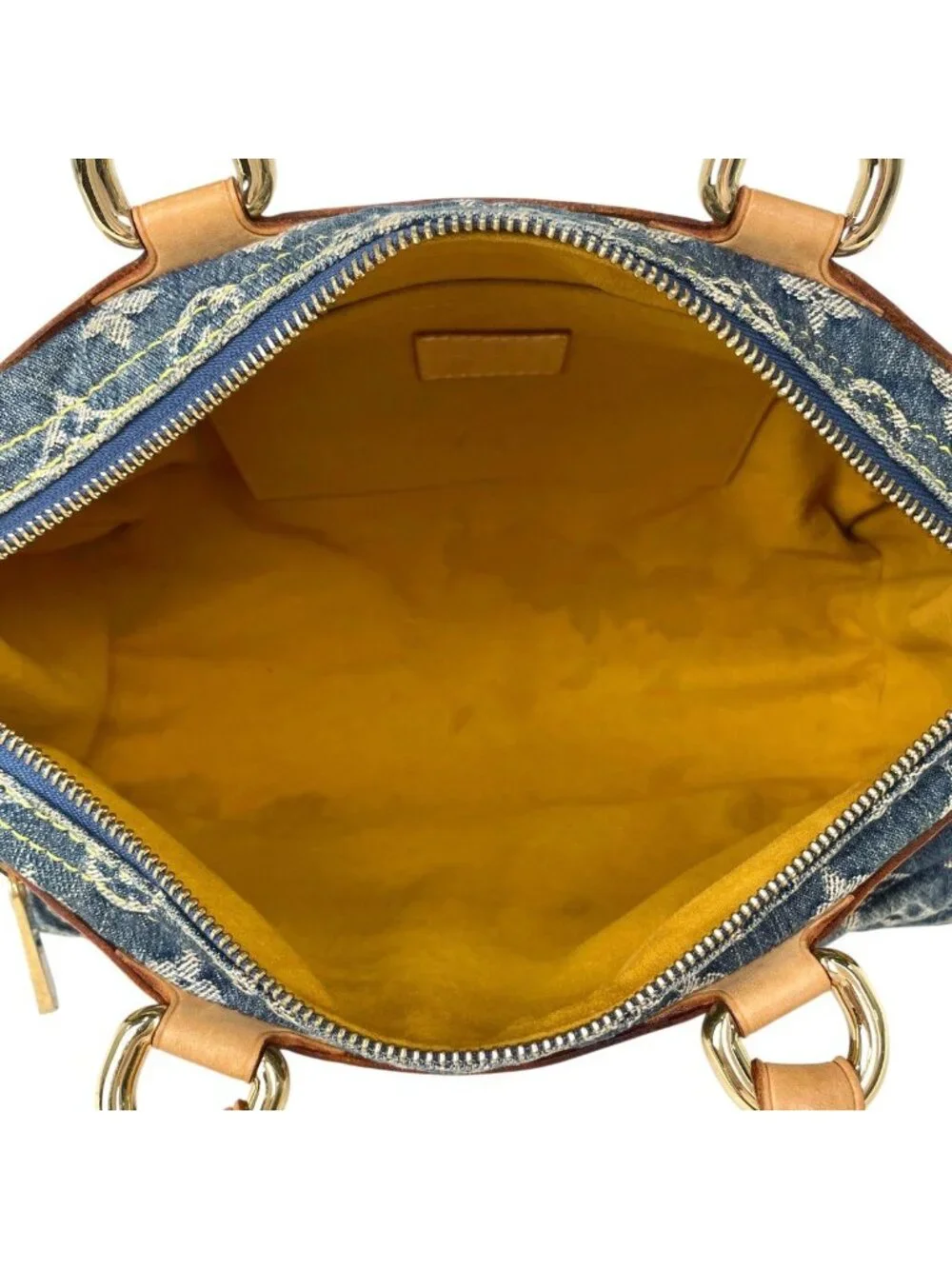 Louis Vuitton Neo Speedy Boston Bag Monogram Denim Blue - Picture 11 of 11